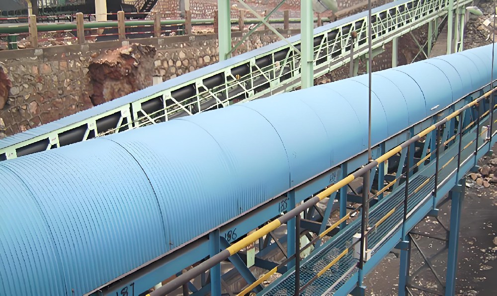 封閉型模塊化帶式輸送機